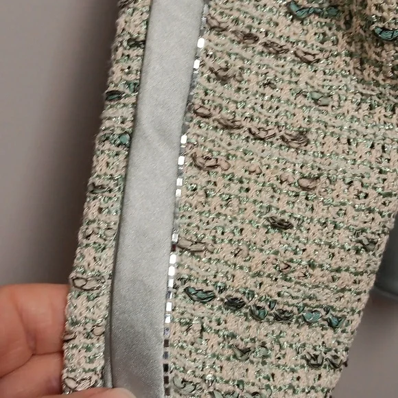 St. John Green Tweed Blazer Structured Suit , Size 10